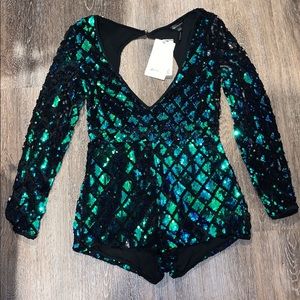 Sequin Romper